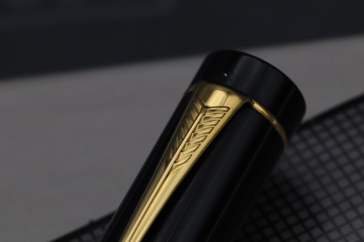 Parker Duofold International Black GT Fountain Pen - MK1 - 1994