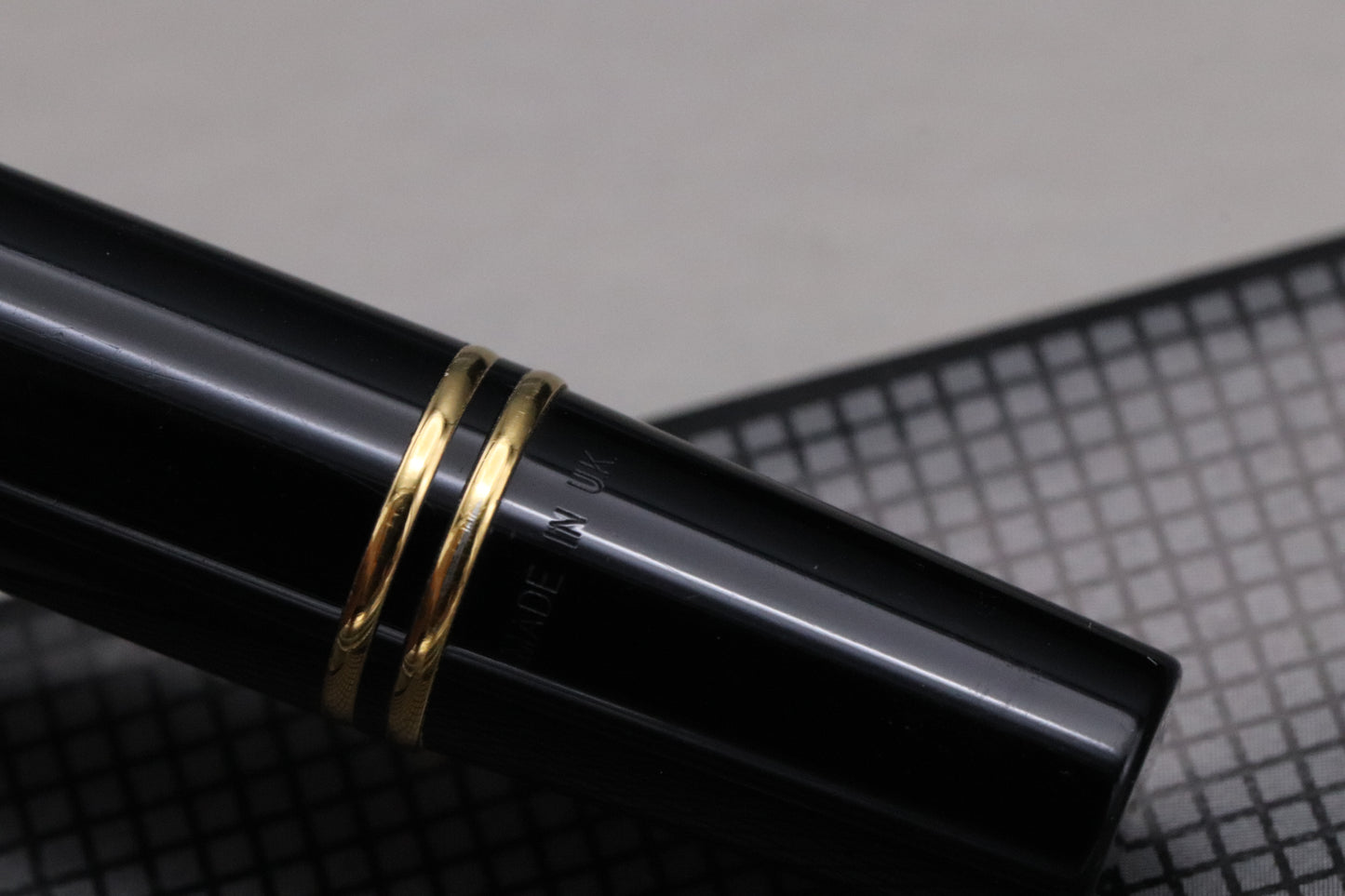 Parker Duofold International Black GT Fountain Pen - MK1 - 1994