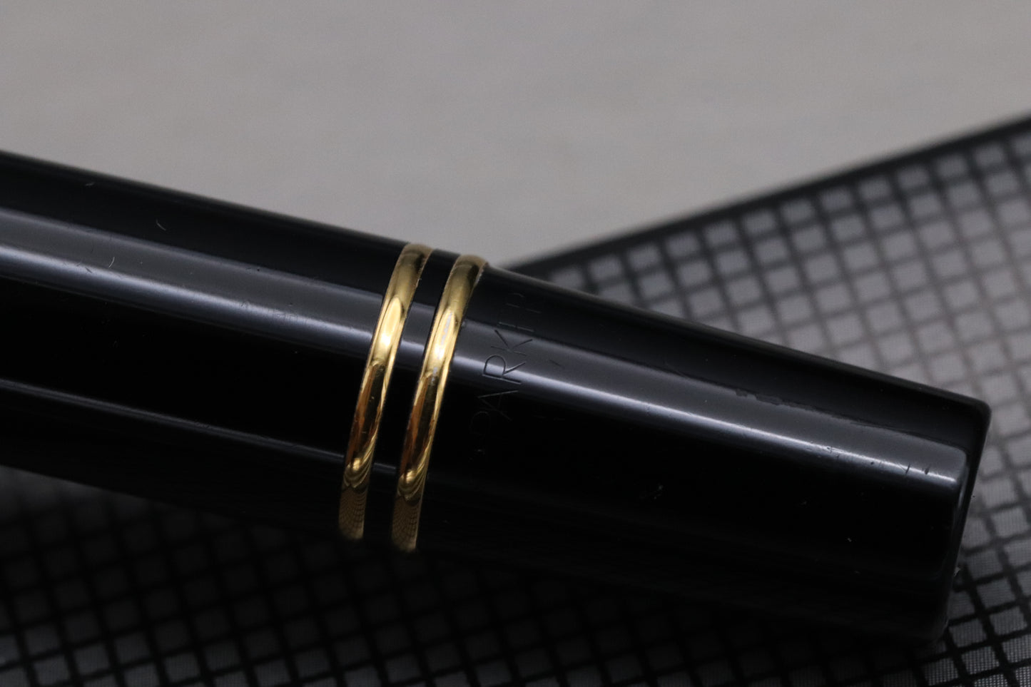 Parker Duofold International Black GT Fountain Pen - MK1 - 1994