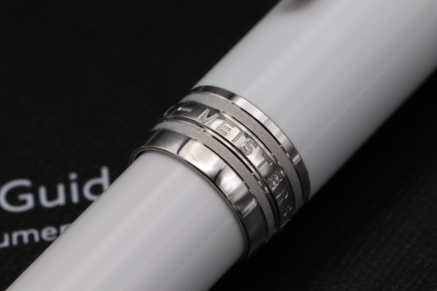 Montblanc Meisterstuck LeGrand White Solitaire Fountain Pen - NEW