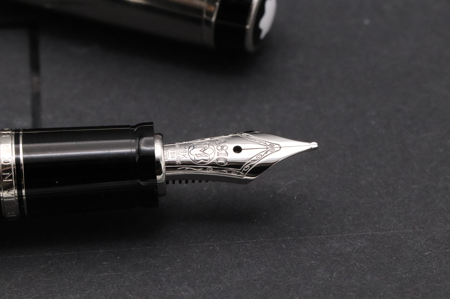 Montblanc Boheme Steel Noir Fountain Pen - Serviced by Montblanc May 2026