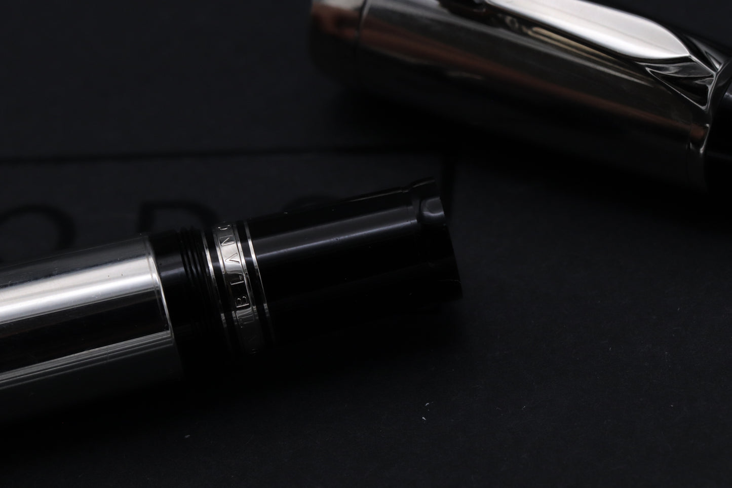 Montblanc Boheme Steel Noir Fountain Pen - Serviced by Montblanc May 2026