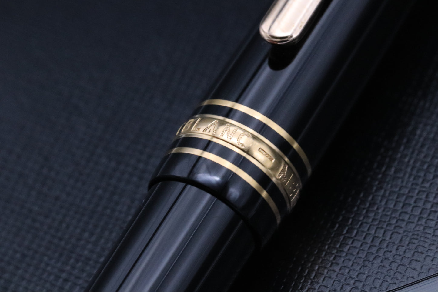 Montblanc Meisterstuck 145 Classique Red Gold Coated Fountain Pen