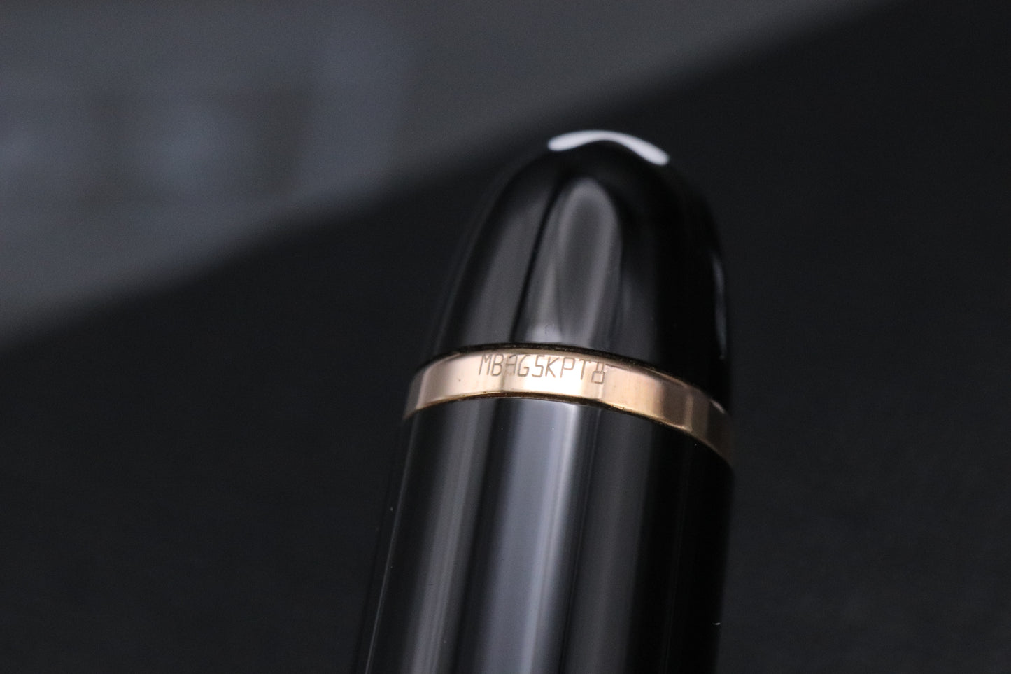 Montblanc Meisterstuck 145 Classique Red Gold Coated Fountain Pen