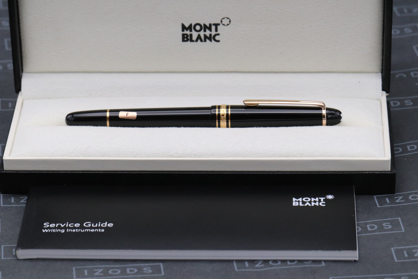 Montblanc Meisterstuck 145 Classique Red Gold Coated Fountain Pen