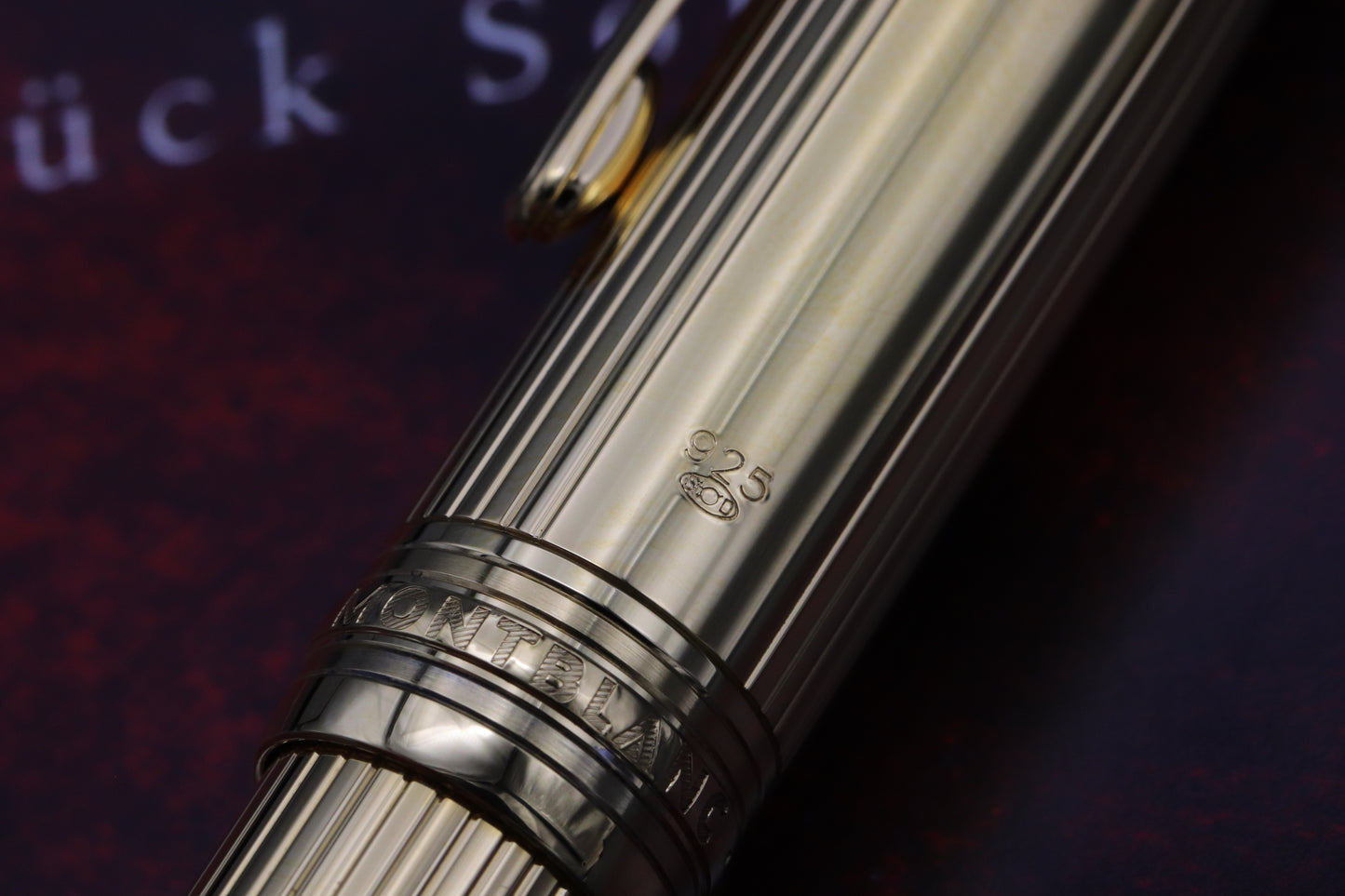 Montblanc Meisterstück 146 LeGrand Vermeil Pinstripe Fountain Pen - Serviced by MB June 26