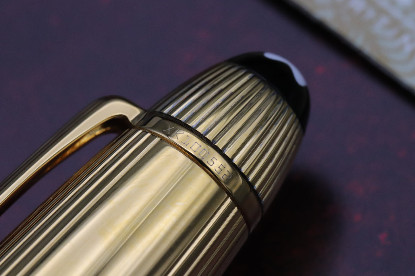 Montblanc Meisterstück 146 LeGrand Vermeil Pinstripe Fountain Pen - Serviced by MB June 26