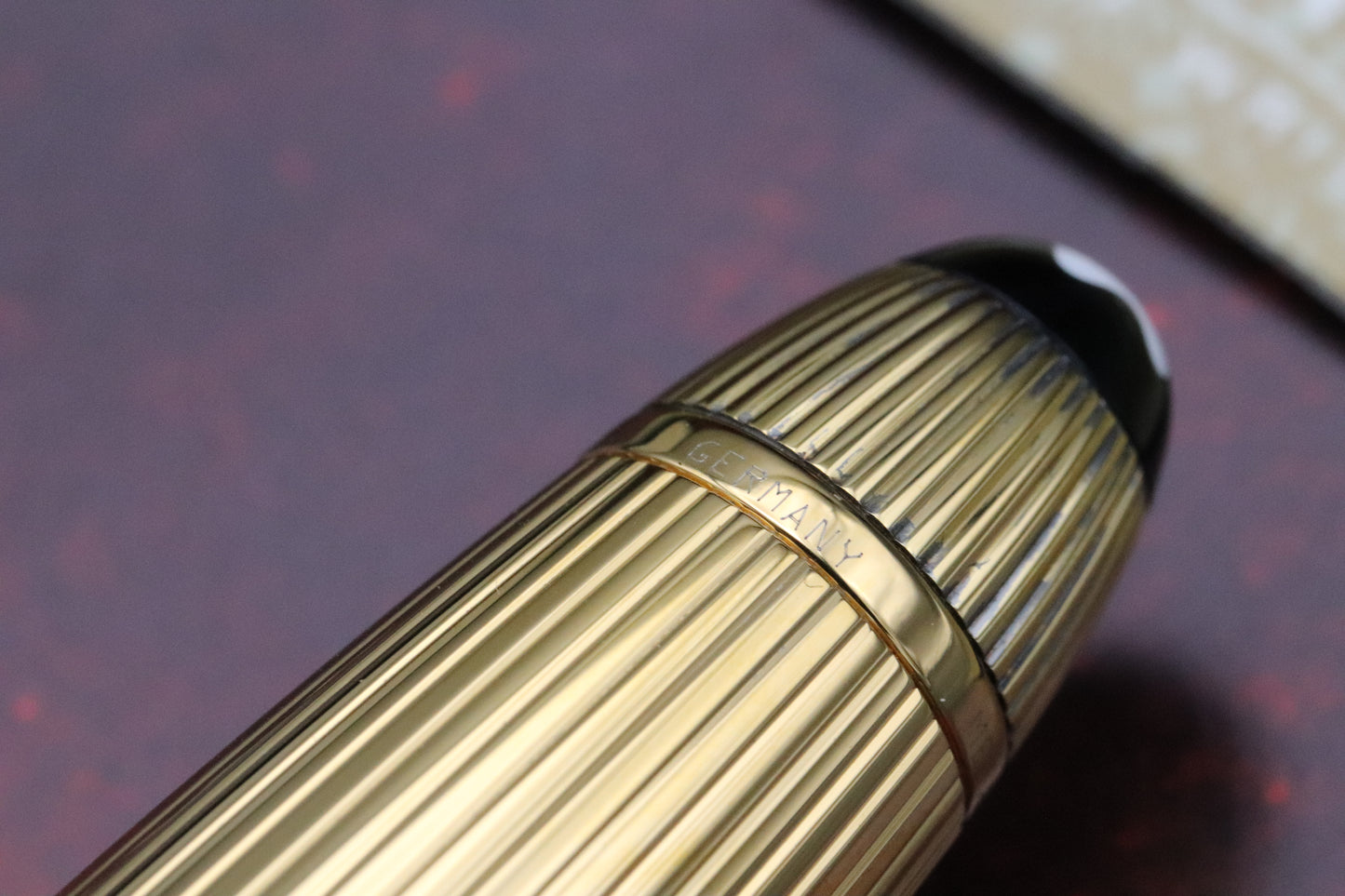 Montblanc Meisterstück 146 LeGrand Vermeil Pinstripe Fountain Pen - Serviced by MB June 26