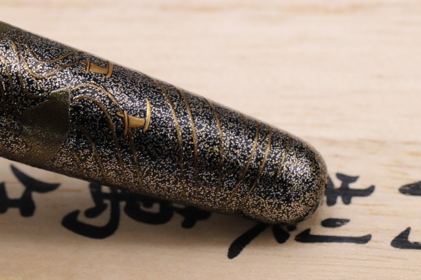 Danitrio Takumi "Yura no to wo" Poem Fountain Pen - Cursive Italic Nib