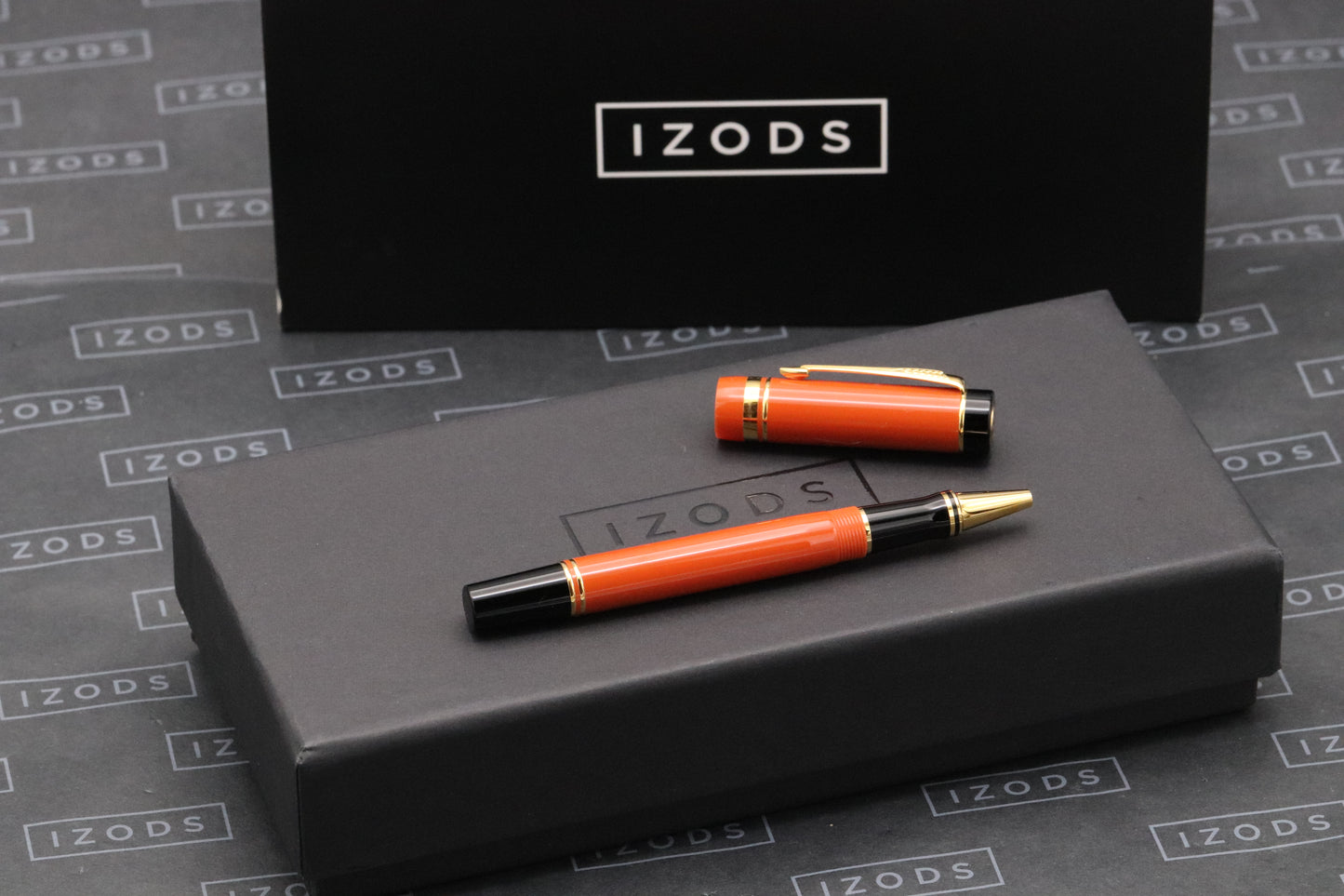 Parker Duofold Orange Rollerball Pen