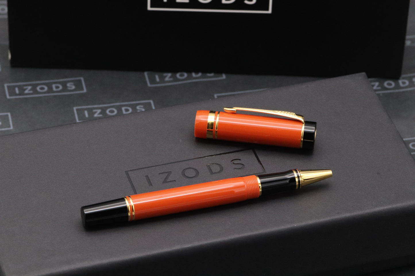 Parker Duofold Orange Rollerball Pen
