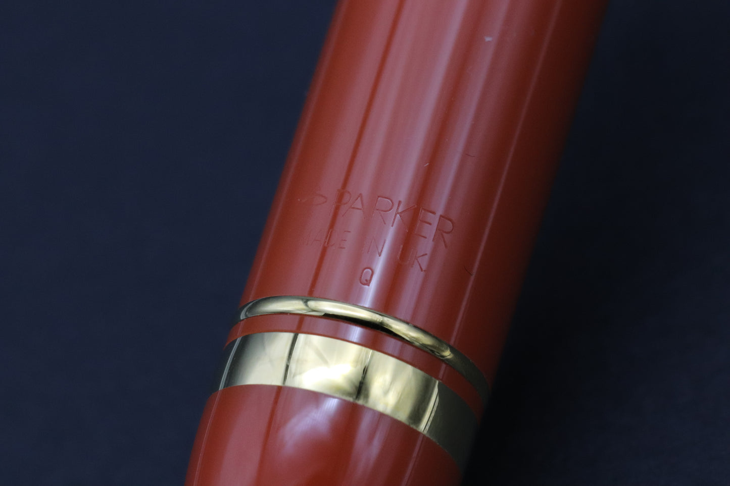 Parker Duofold Orange Rollerball Pen