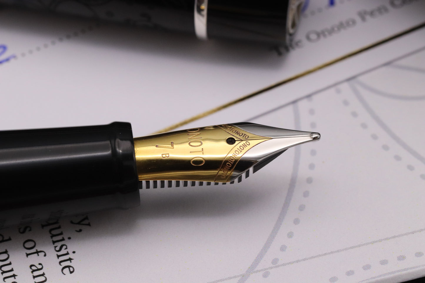 Onoto Magna Ebonite Aspinal Prototype Fountain Pen