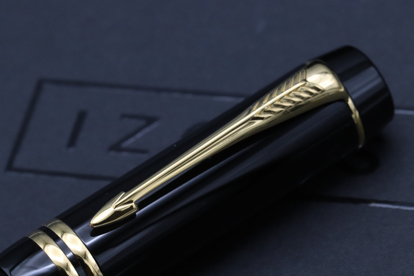 Parker Duofold Centennial Black GT Fountain Pen - MK2 - 1996