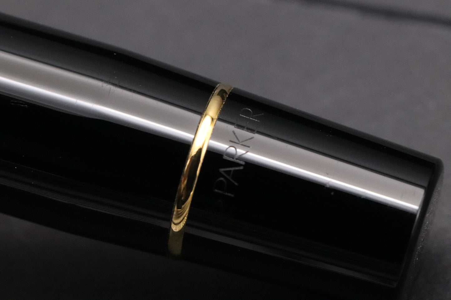 Parker Duofold Centennial Black GT Fountain Pen - MK2 - 1996