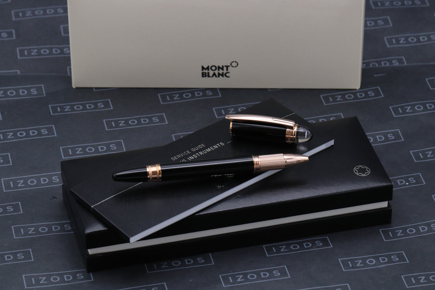 Montblanc Starwalker Red Gold Resin Rollerball / Fineliner Pen - UNUSED