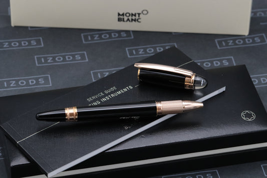 Montblanc Starwalker Red Gold Resin Rollerball / Fineliner Pen - UNUSED