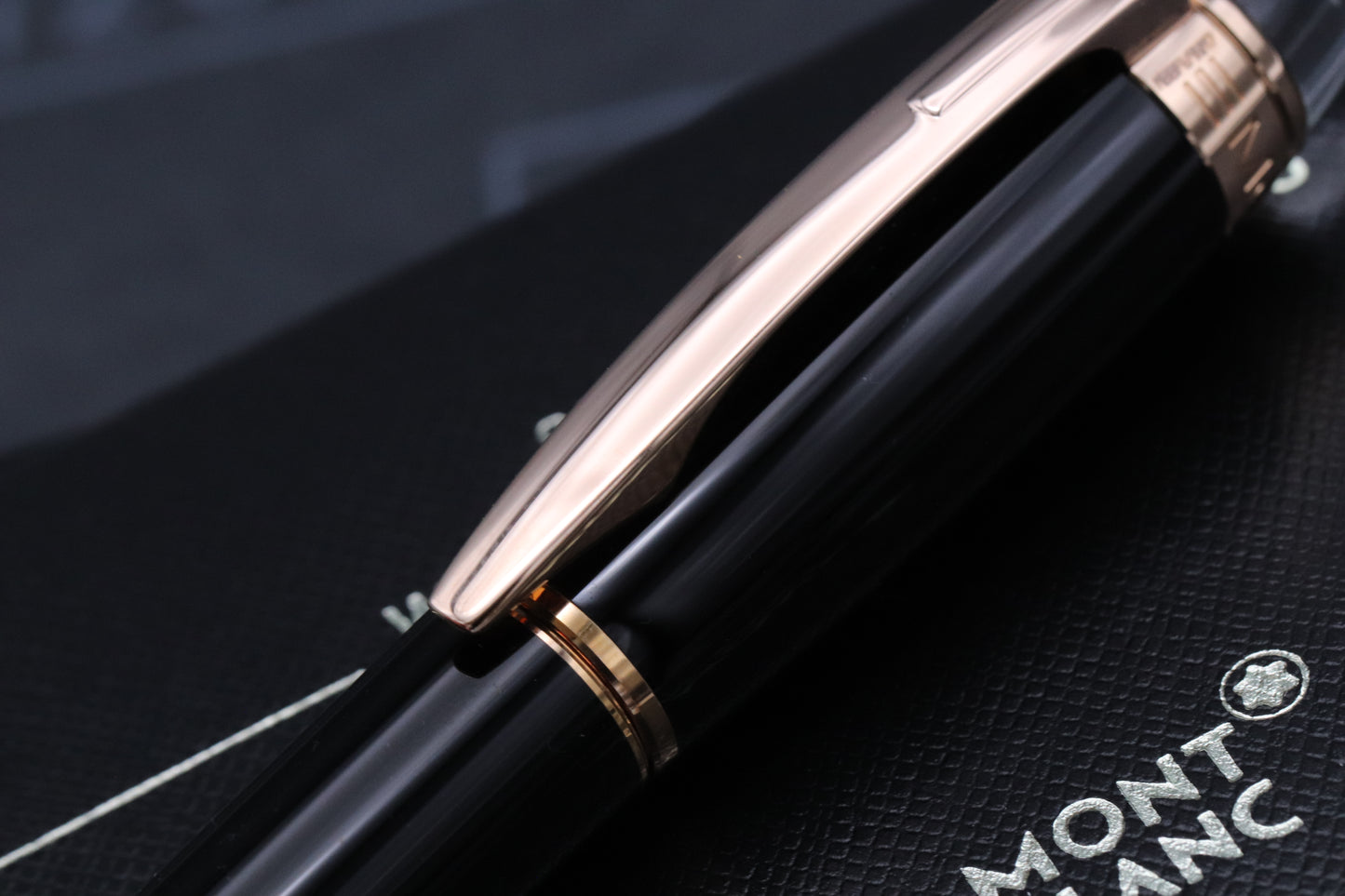 Montblanc Starwalker Red Gold Resin Rollerball / Fineliner Pen - UNUSED