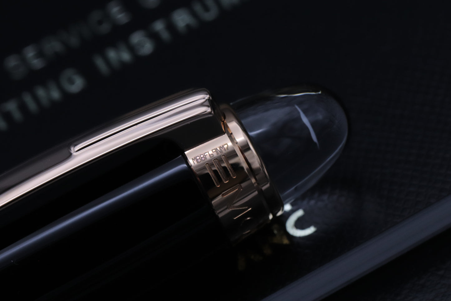 Montblanc Starwalker Red Gold Resin Rollerball / Fineliner Pen - UNUSED