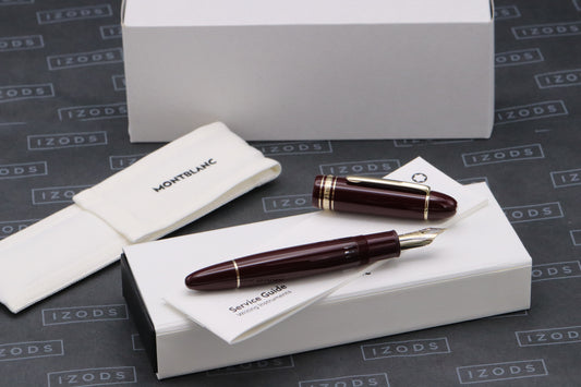 Montblanc Meisterstuck 149 Burgundy 2025 Fountain Pen - EF Nib