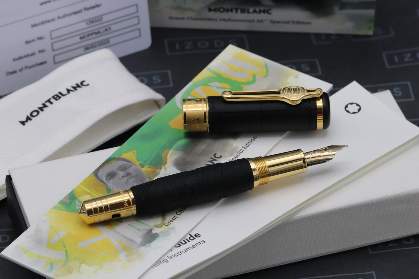 Montblanc Great Characters Muhammad Ali Special Edition Fountain Pen - UNUSED