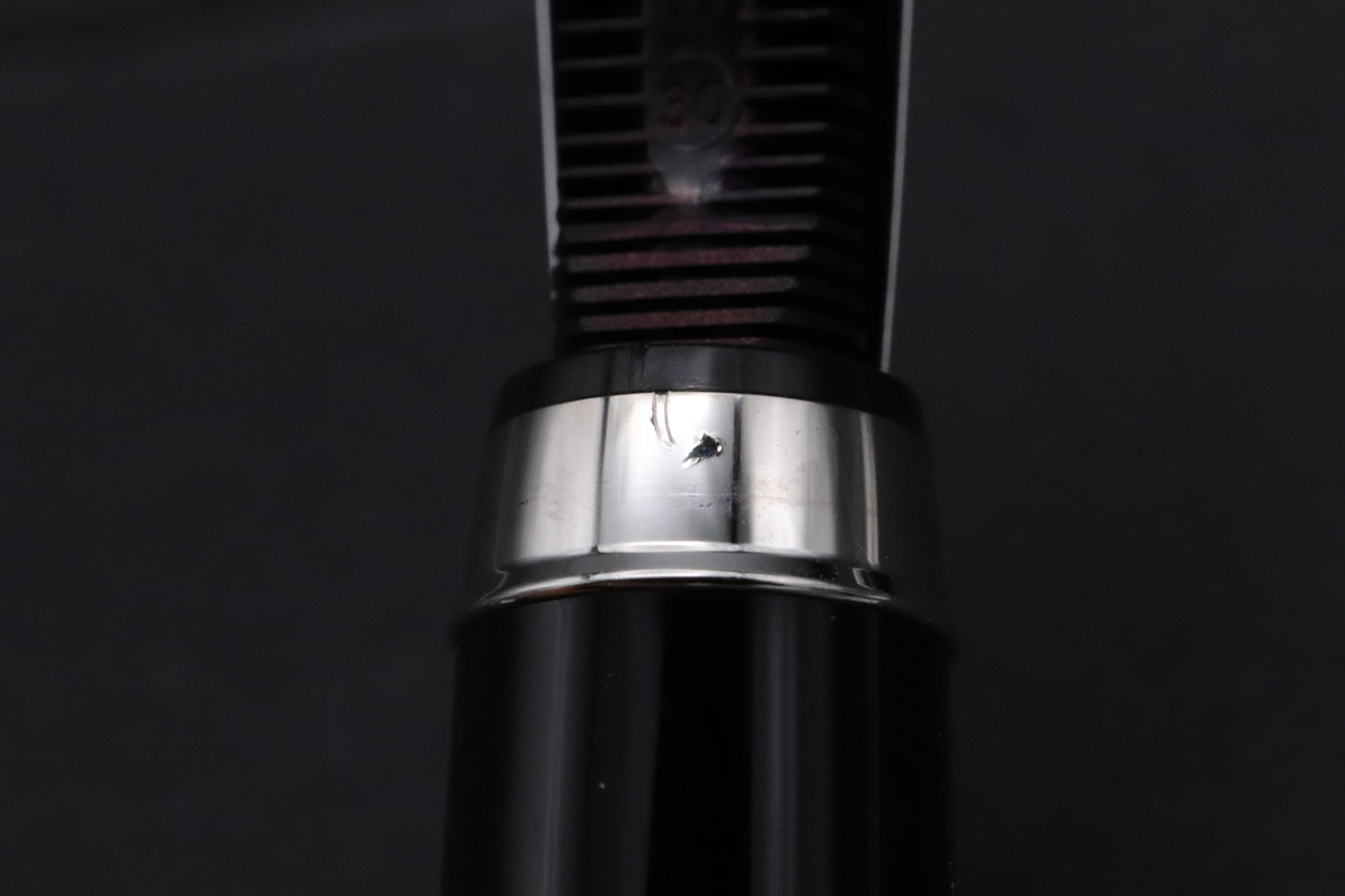 Cartier R de Cartier Circular-Grained Decor Fountain Pen