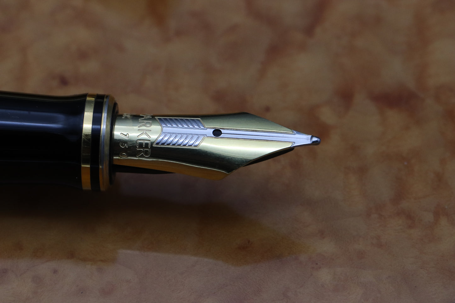 Parker Duofold Centennial Godron Gold Fountain Pen - MK1 - 1992