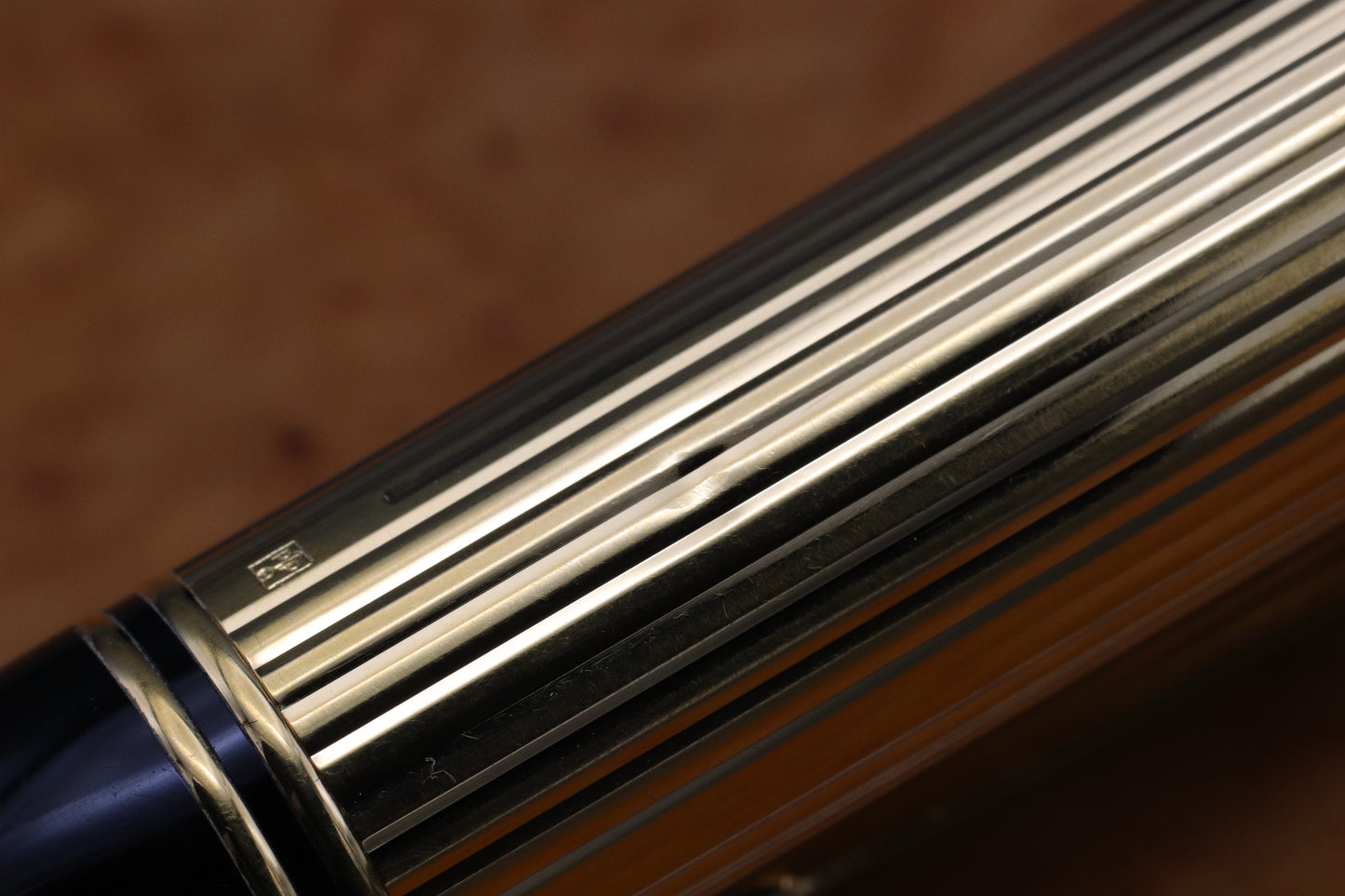 Parker Duofold Centennial Godron Gold Fountain Pen - MK1 - 1992