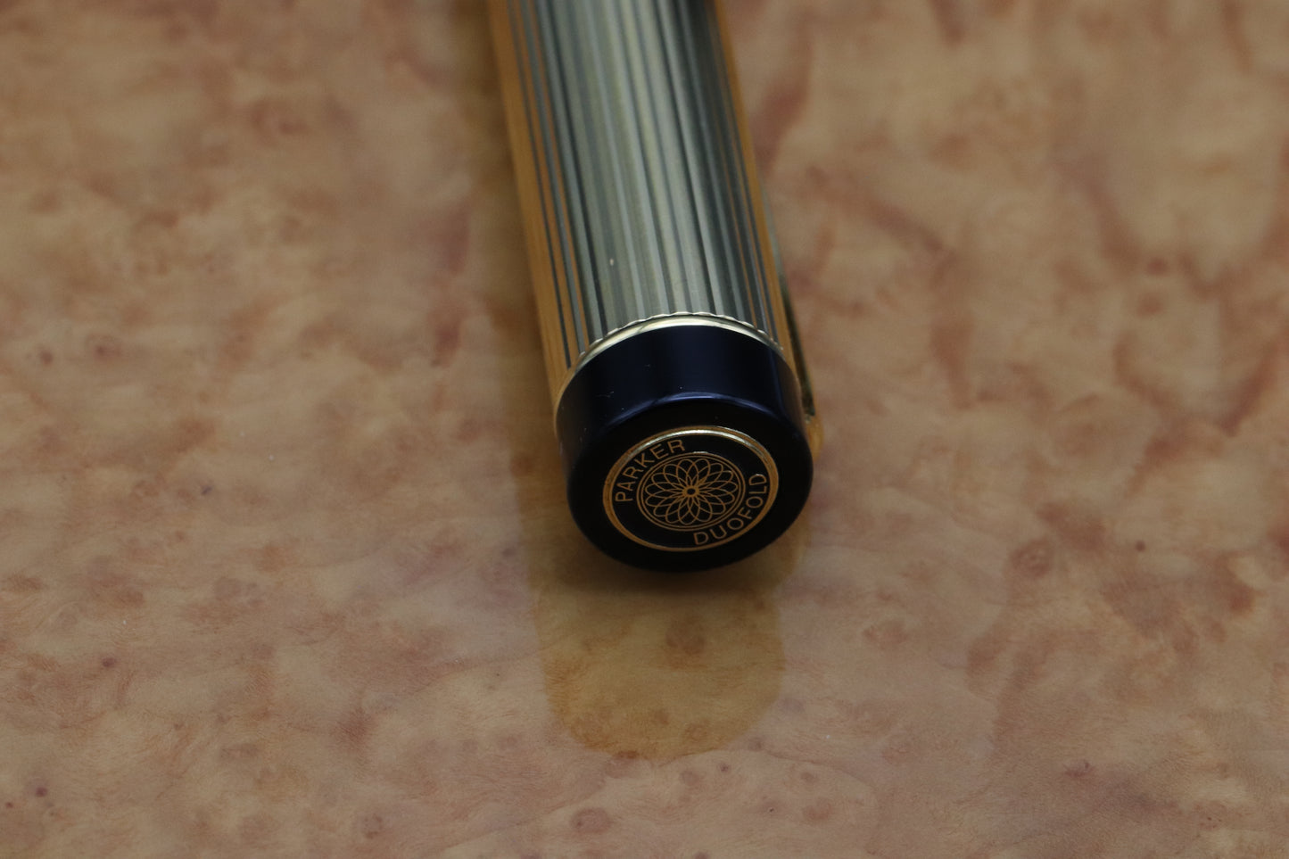 Parker Duofold Centennial Godron Gold Fountain Pen - MK1 - 1992