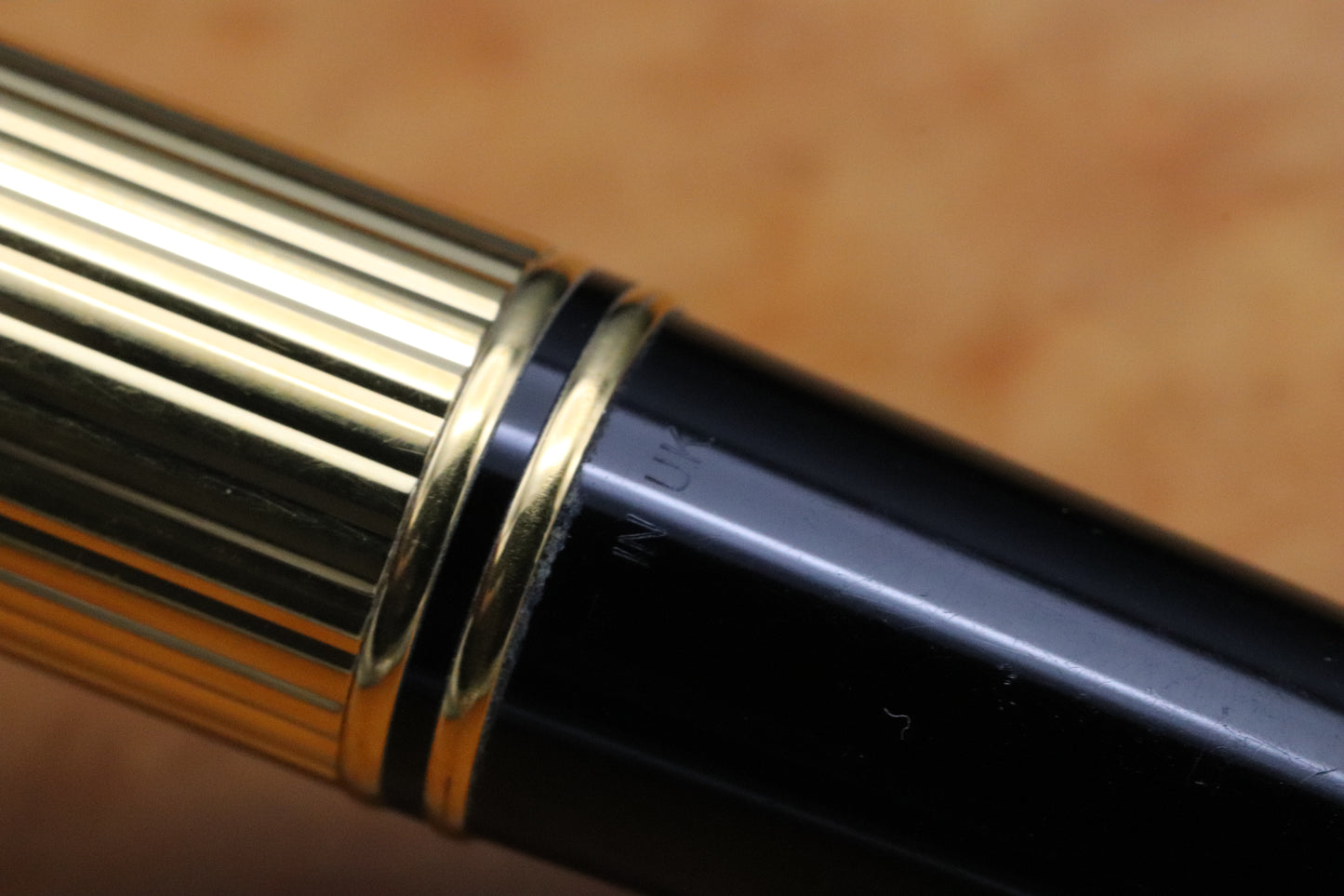 Parker Duofold Centennial Godron Gold Fountain Pen - MK1 - 1992