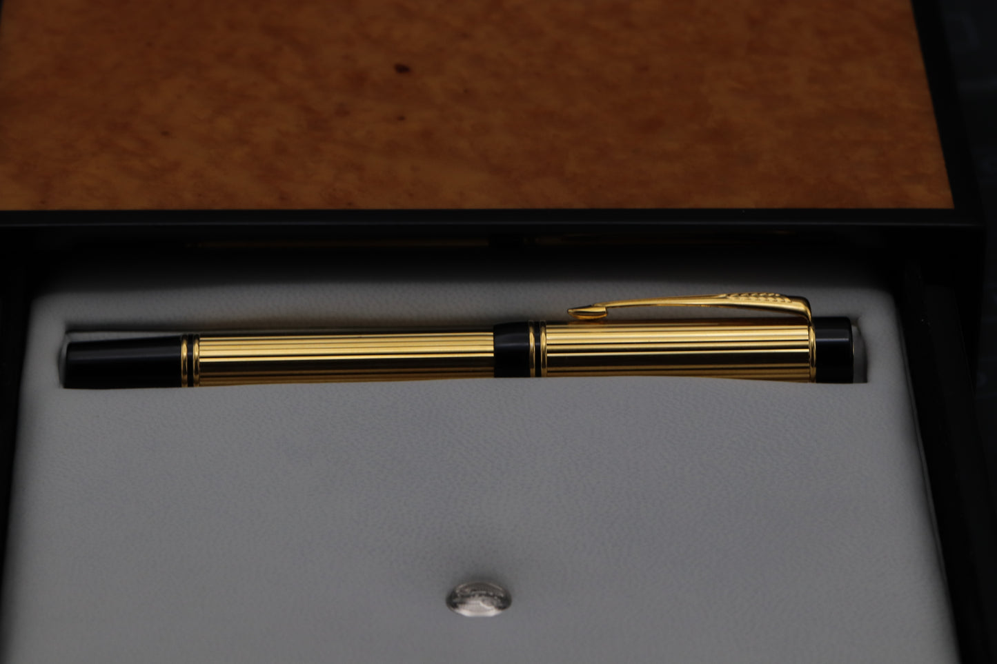 Parker Duofold Centennial Godron Gold Fountain Pen - MK1 - 1992