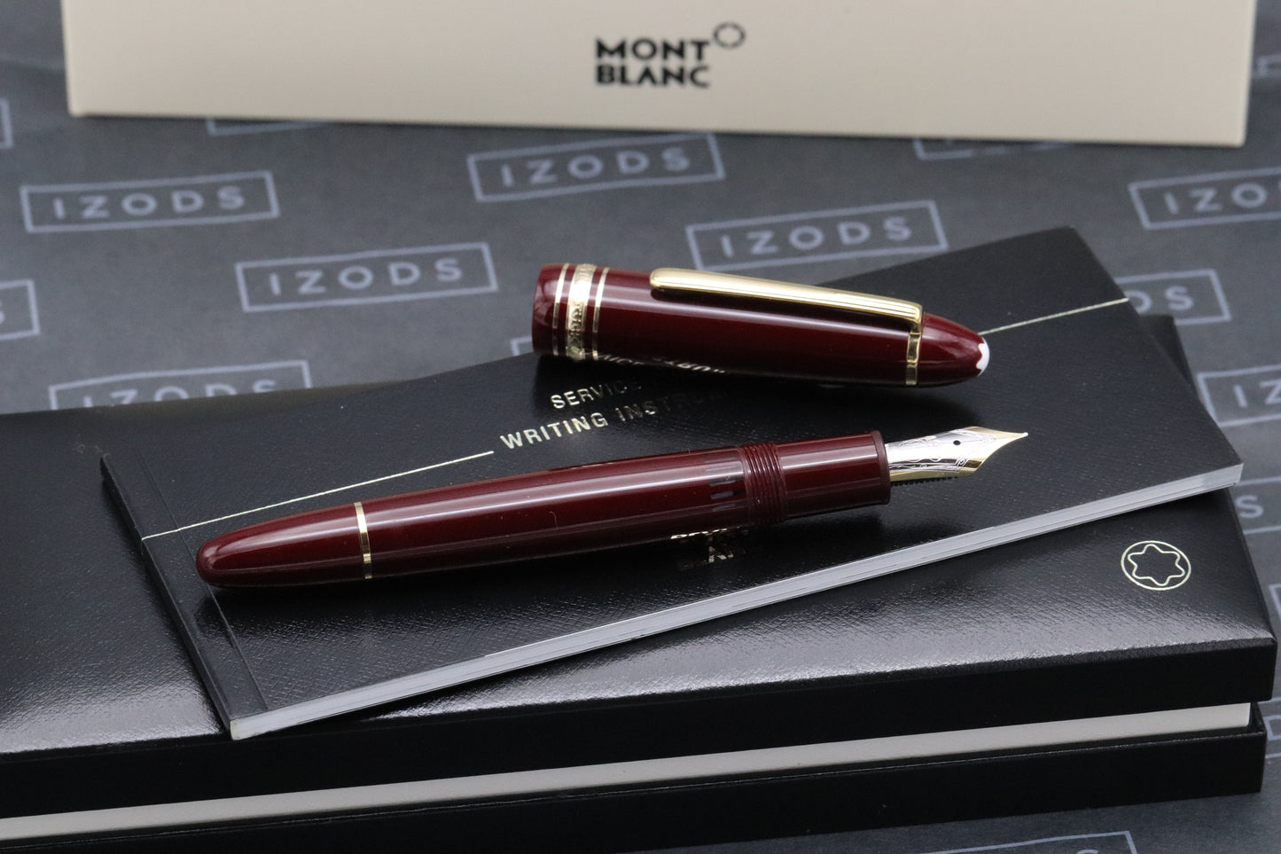 Montblanc Meisterstuck 146 LeGrand Bordeaux Fountain Pen - Fine Nib