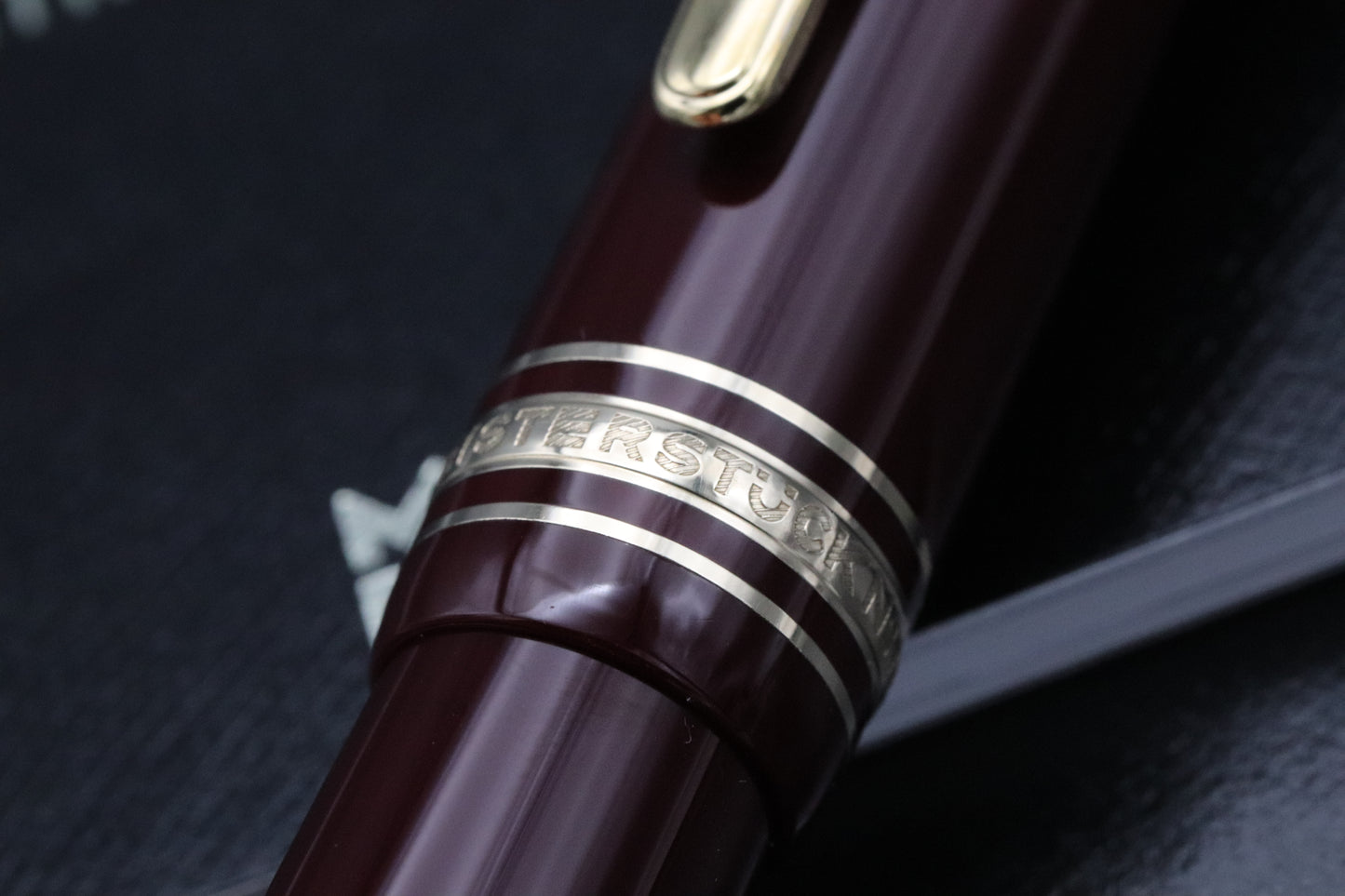 Montblanc Meisterstuck 146 LeGrand Bordeaux Fountain Pen - Fine Nib
