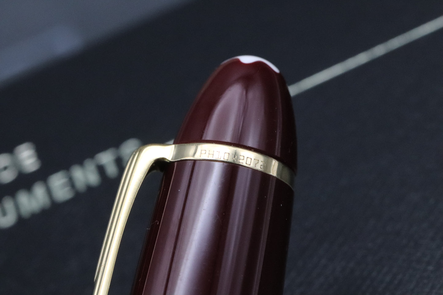 Montblanc Meisterstuck 146 LeGrand Bordeaux Fountain Pen - Fine Nib