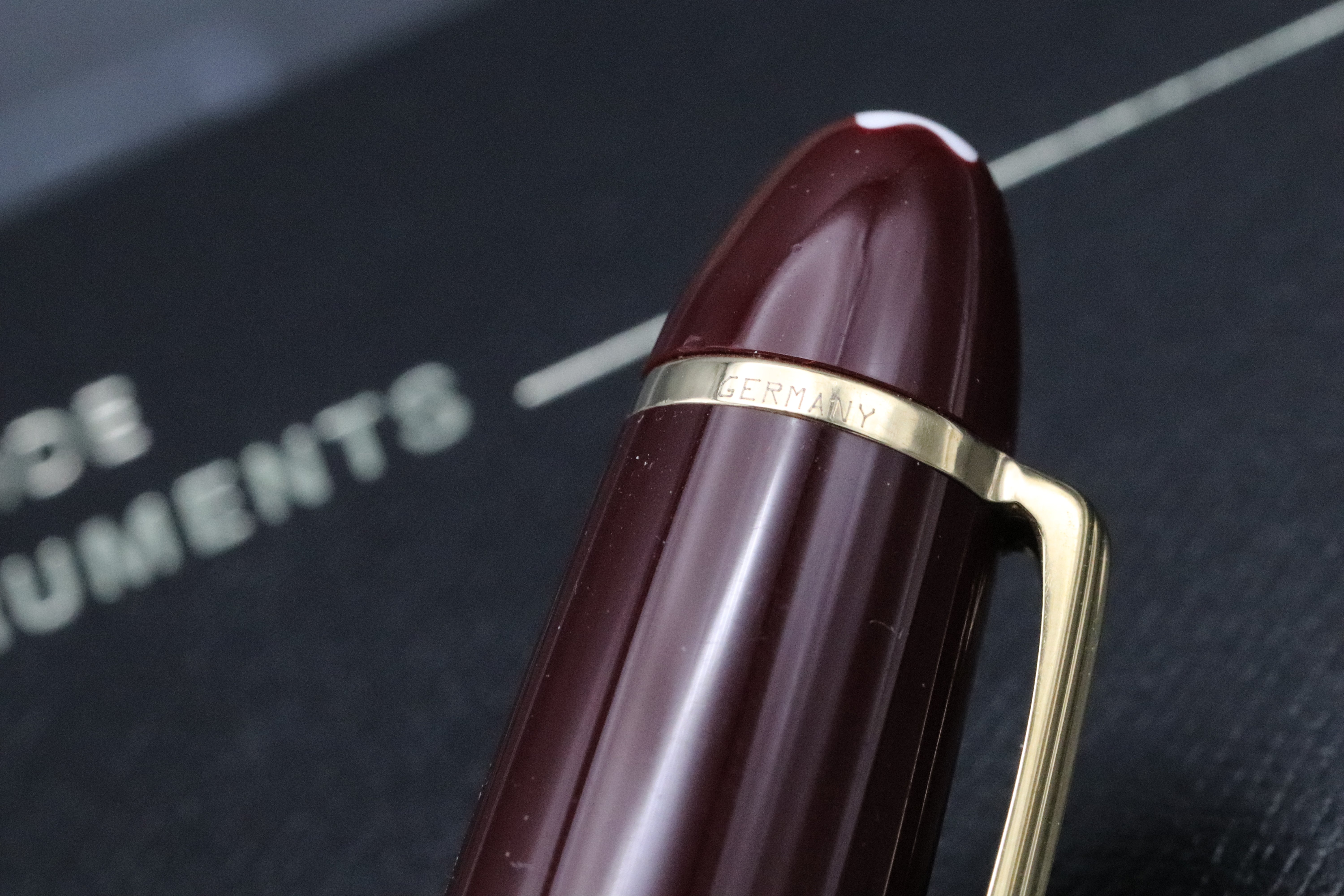 Montblanc Meisterstuck 146 LeGrand Bordeaux Fountain Pen - Fine