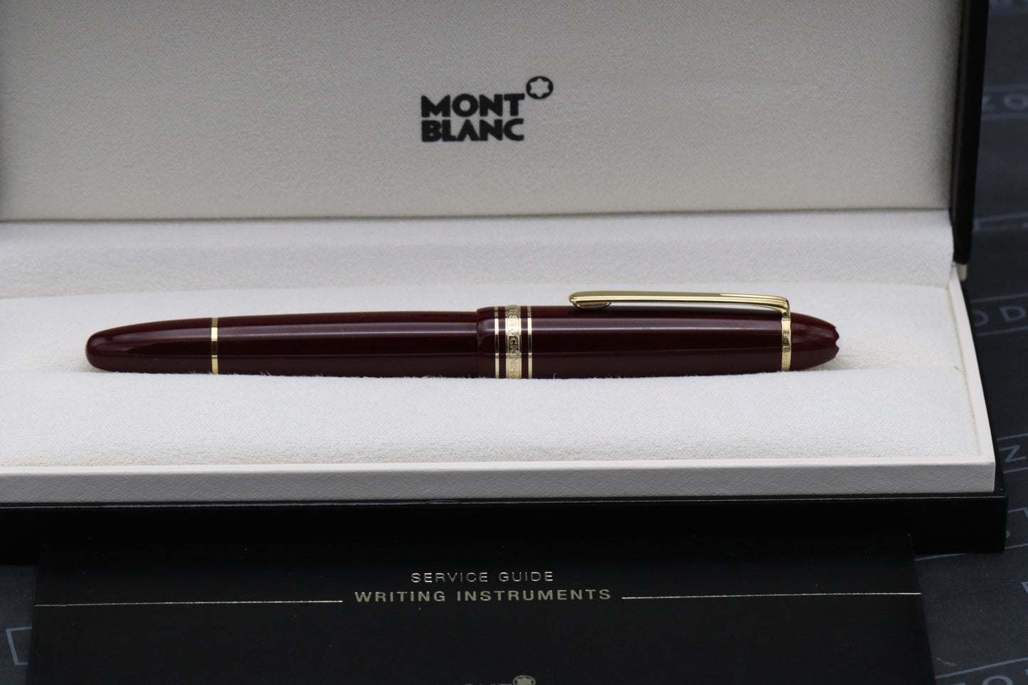 Montblanc Meisterstuck 146 LeGrand Bordeaux Fountain Pen - Fine Nib