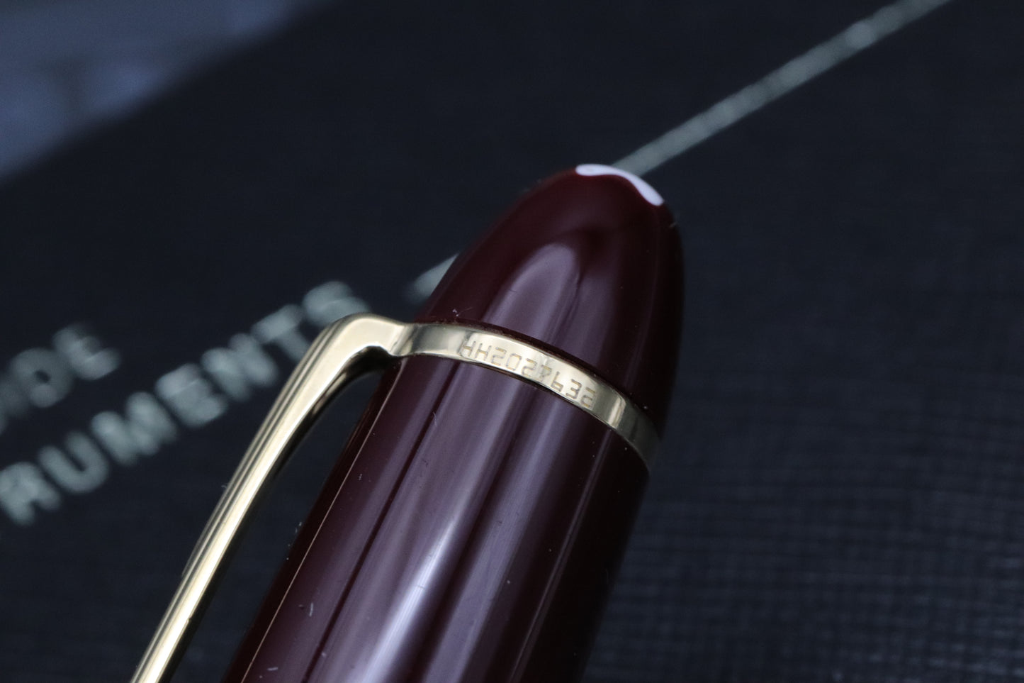 Montblanc Meisterstuck 166 LeGrand Bordeaux Document Highlighter
