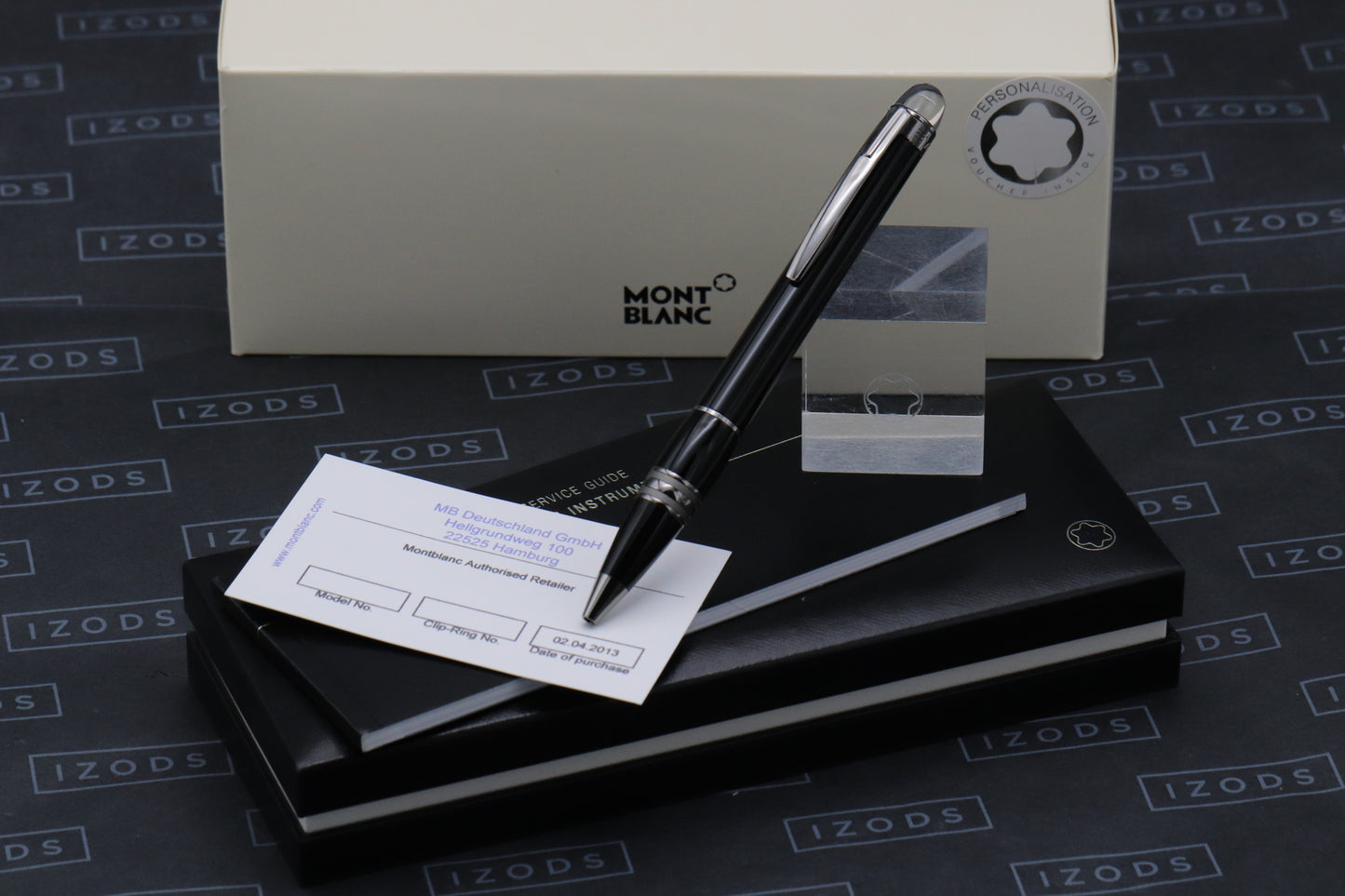 Montblanc Starwalker Midnight Black Ballpoint Pen