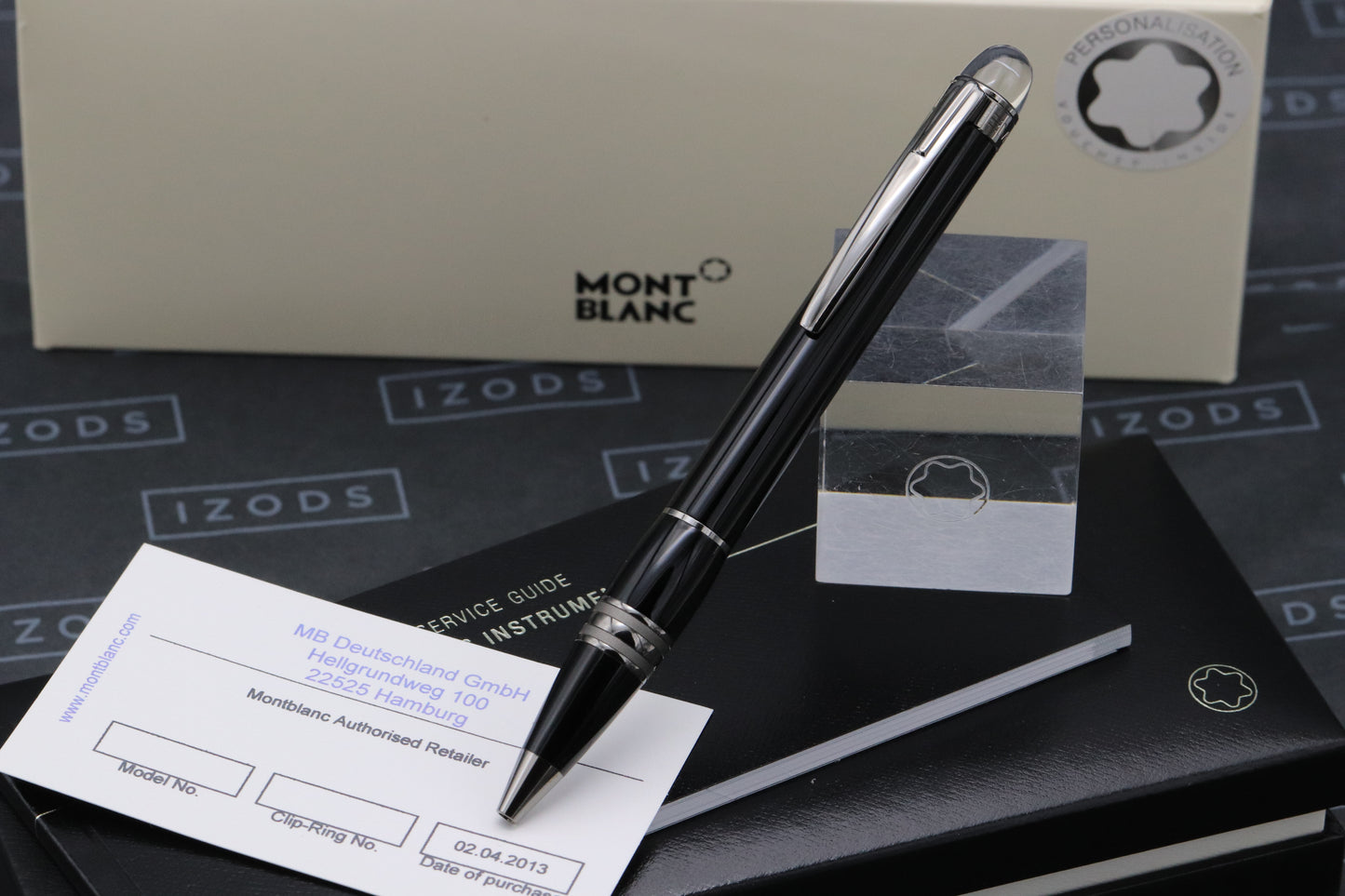 Montblanc Starwalker Midnight Black Ballpoint Pen