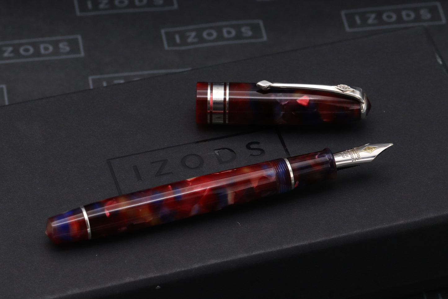 Conway Stewart Series 100 Nebula Sterling Silver Fountain Pen
