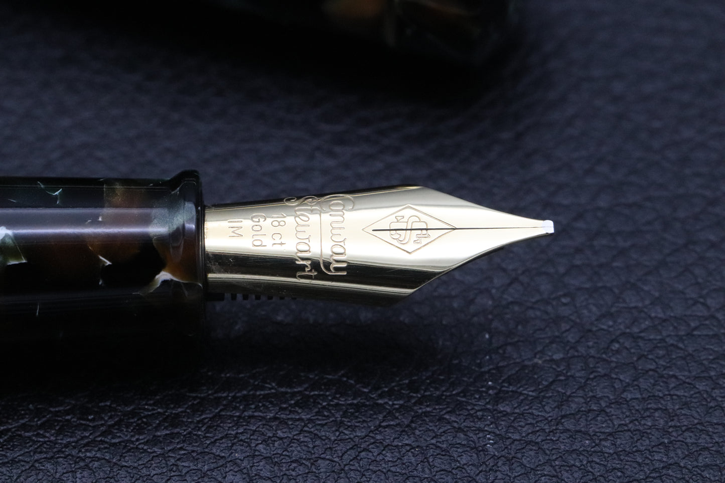 Conway Stewart Belliver Pistachio Fountain Pen - IM Nib