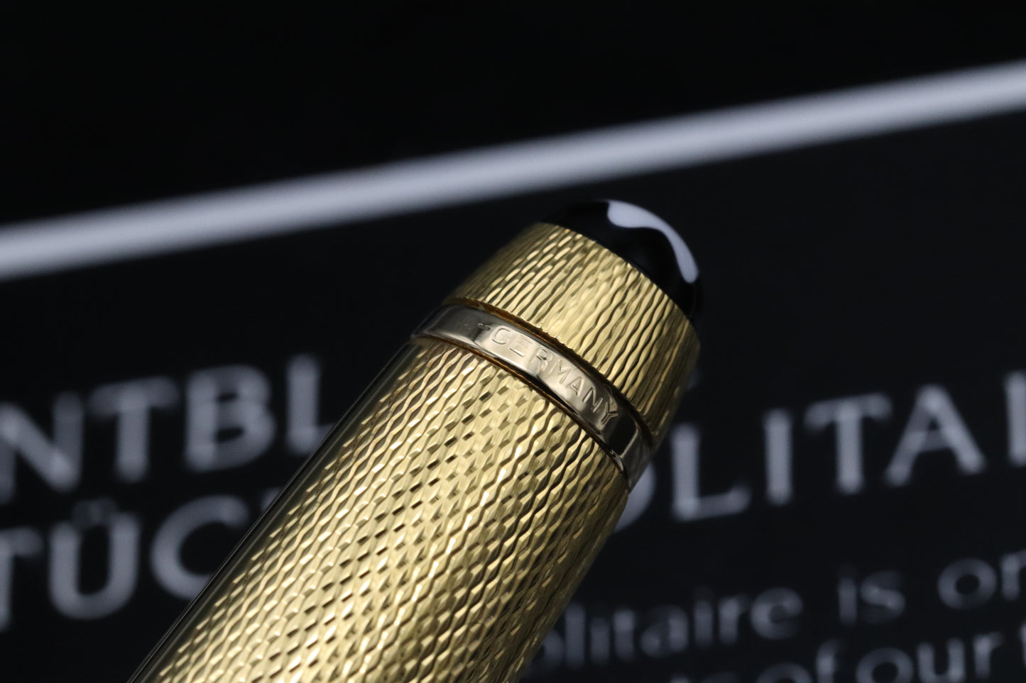 Montblanc Meisterstuck 144 Classique Gold Barley Fountain Pen