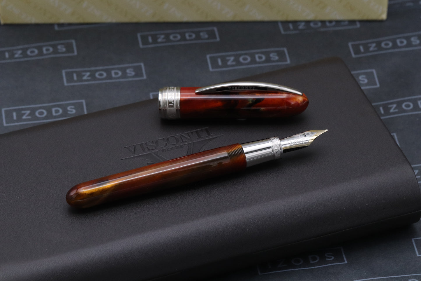 Visconti Van gogh Maxi 1st Generation Sandal Brown Fountain Pen - 14k Broad Nib