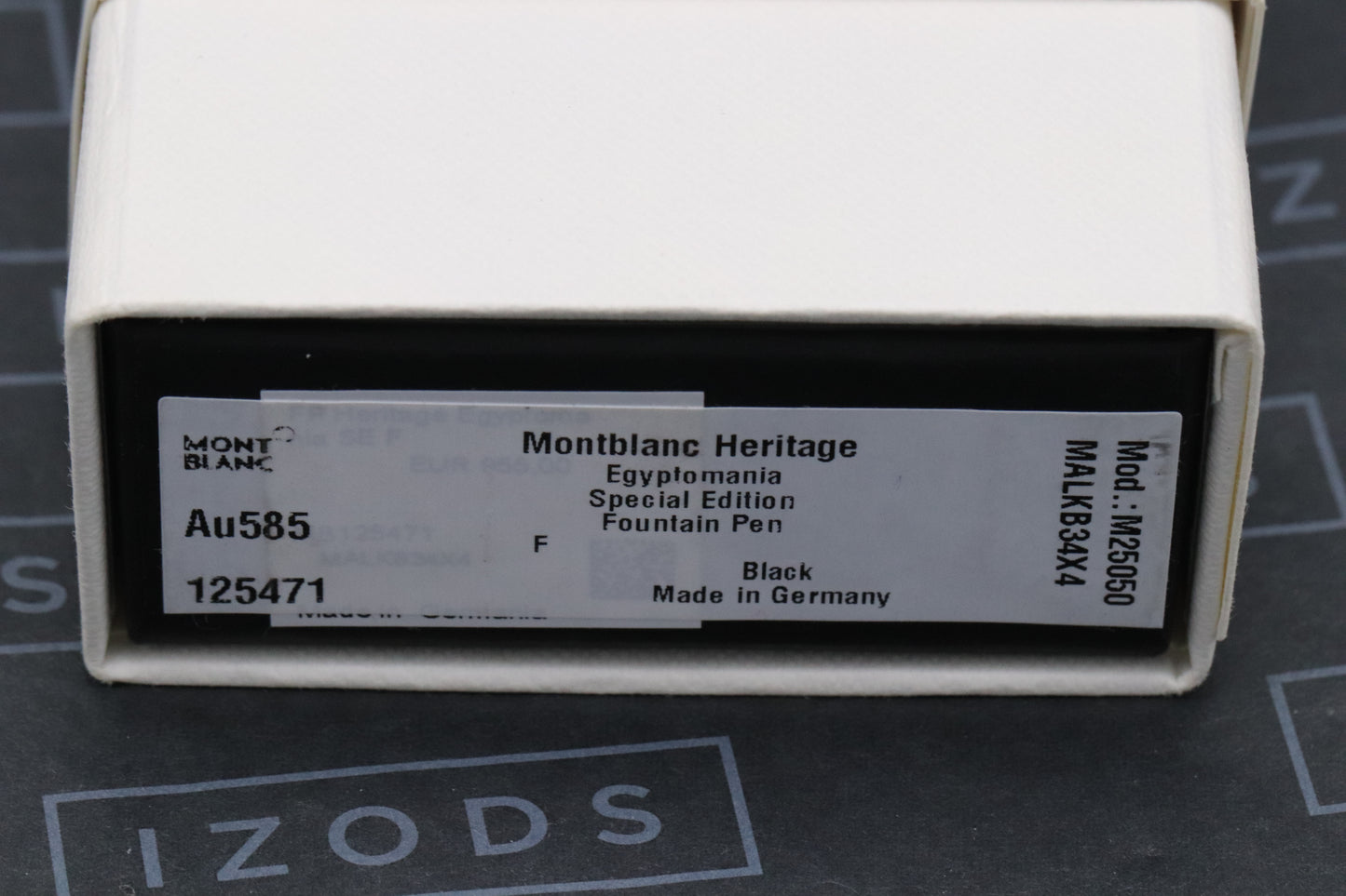Montblanc Heritage Egyptomania Special Edition Black Fountain Pen - UNUSED - Fine Nib