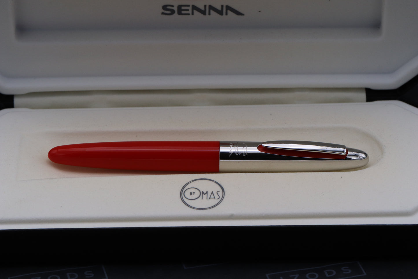 Omas Senna Speed Red Rollerball Pen