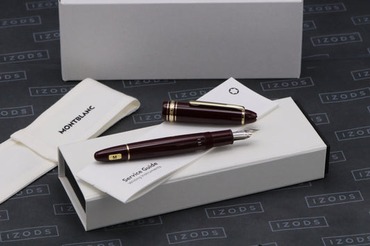Montblanc Meisterstuck 146 LeGrand Burgundy 2025 Fountain Pen - NEW