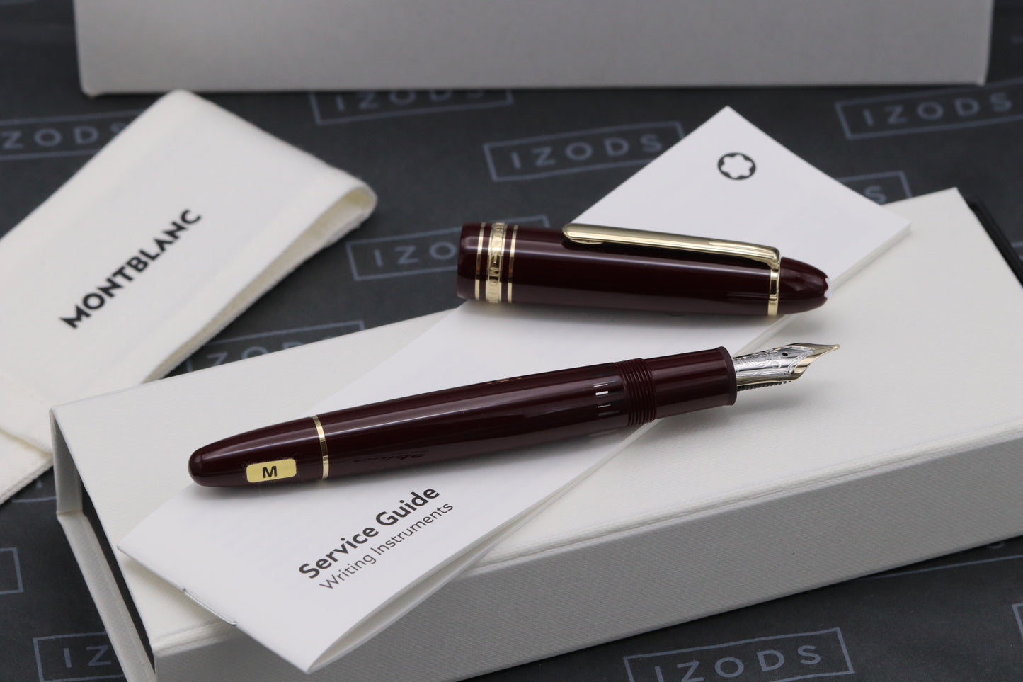 Montblanc Meisterstuck 146 LeGrand Burgundy 2025 Fountain Pen - NEW