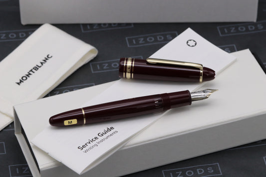 Montblanc Meisterstuck 146 LeGrand Burgundy 2025 Fountain Pen - NEW