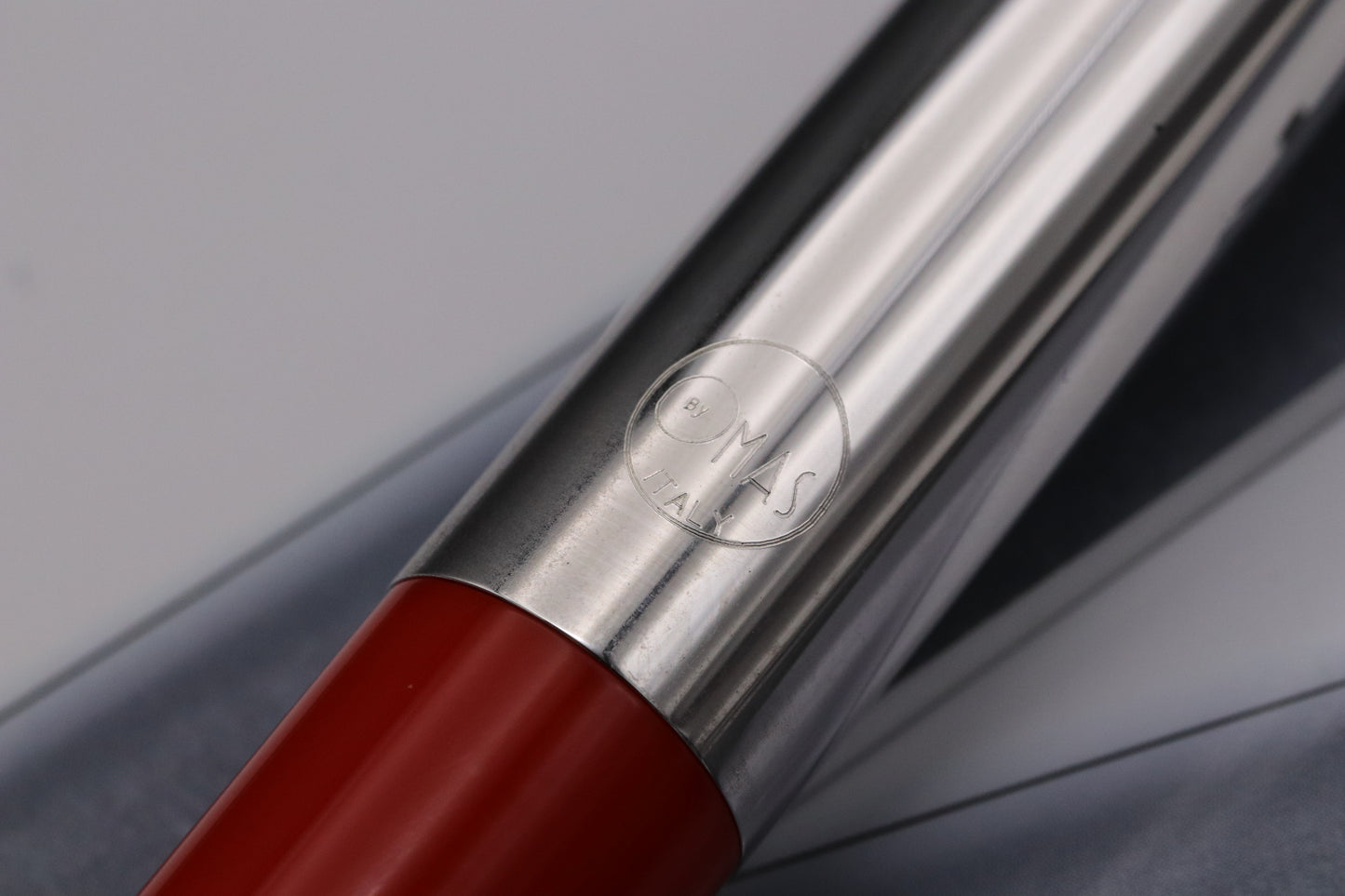 Omas Senna Speed Red Fountain Pen - NEVER INKED