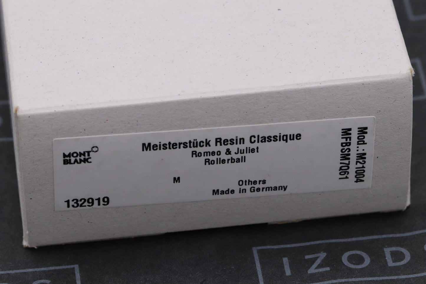 Montblanc Meisterstuck Classique Romeo & Juliet Rollerball Pen - NEW